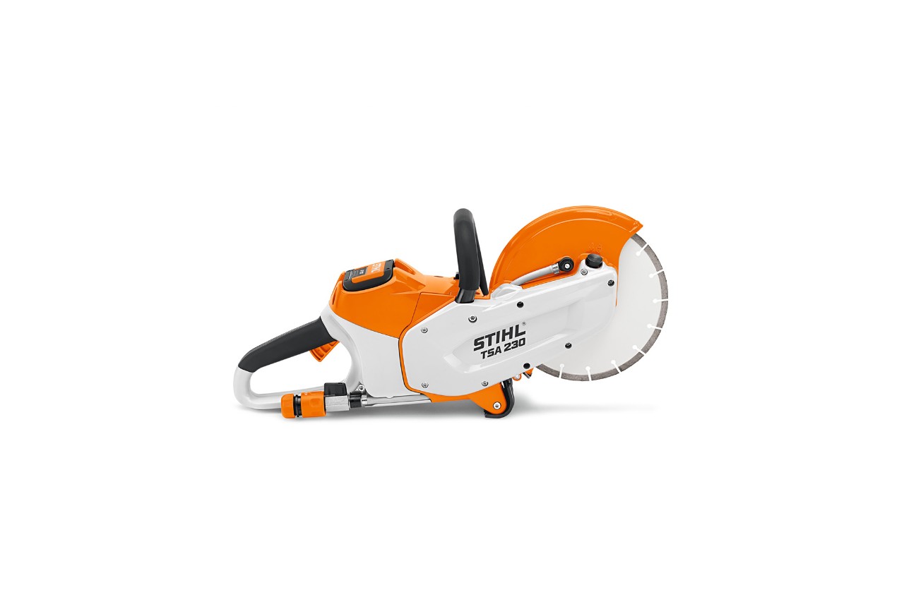 Ъглошлайф STIHL TS 800 на бял фон