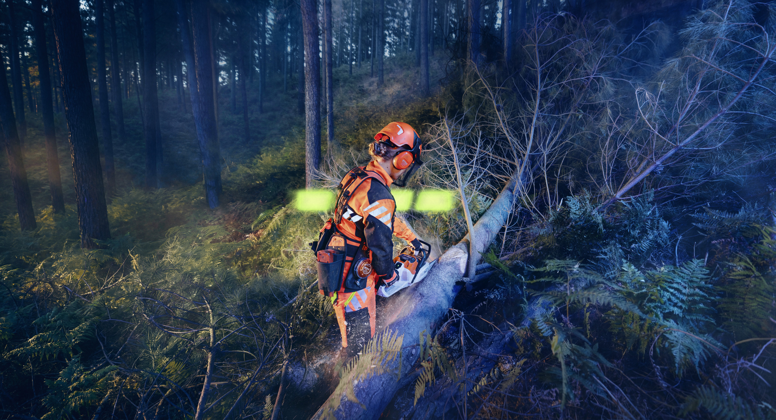 STIHL ALLPRO в употреба на MSA 260 при горска работа